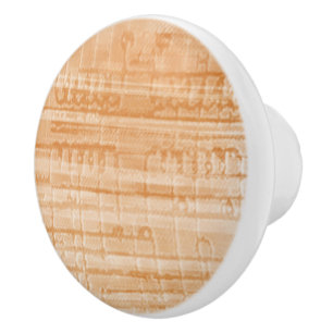 Wood Look Texture Ceramic Pull