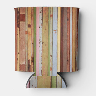 Wood Material: Vintage Wallpaper Texture Can Cooler