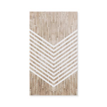 Wood minimalist chevron