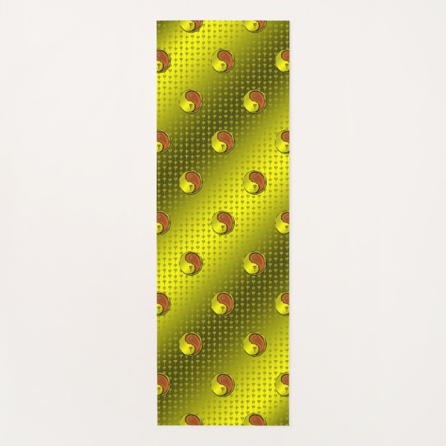 Wood Monkey Yoga Mat (Front)