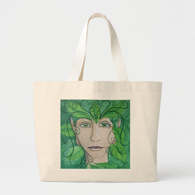 Wood Nymph Tote Bag (Front)