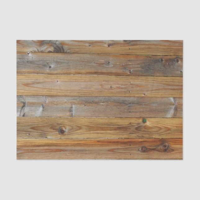 Wood Panel, Fencing, Barnwood Tissue Paper (Front)