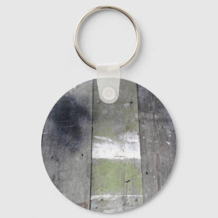 Wood panel key ring