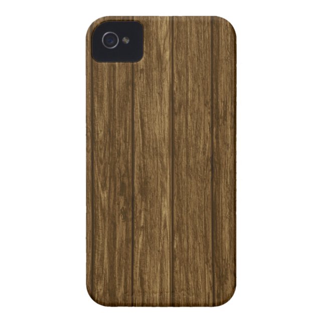 Wood Panel Photo Print iPhone 4 Case-Mate Case-Mate iPhone Case (Back)