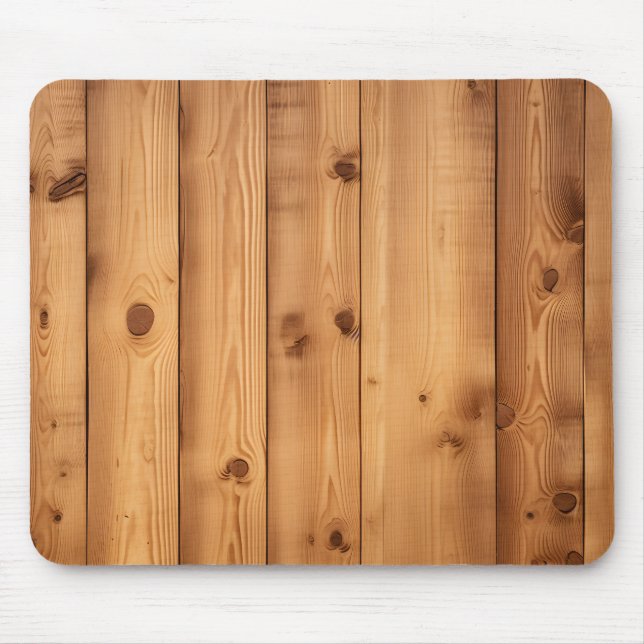 Wood Panelling Pattern Mouse Pad (Front)
