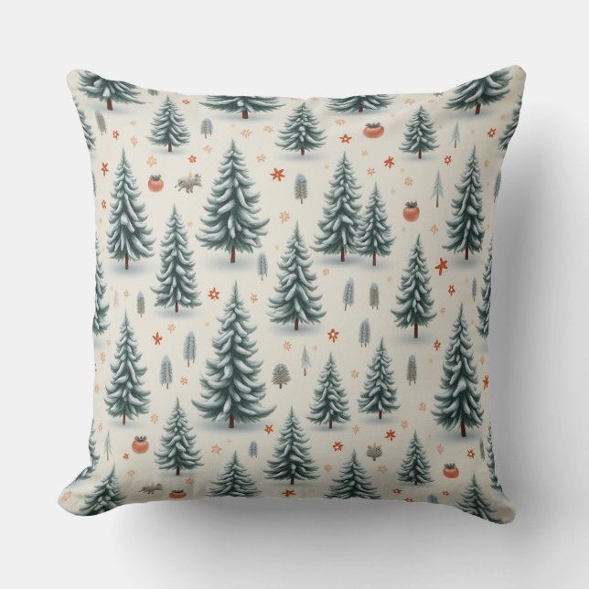 Wood pattern cushion (Front)