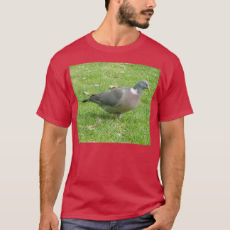 Wood Pigeon Bird Wildlife Photograph Portrait T-Shirt
