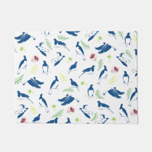 Wood Pigeon Kereru Pattern Doormat