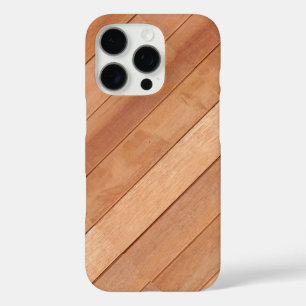 Wood Plank Pattern  iPhone 16 Pro Case