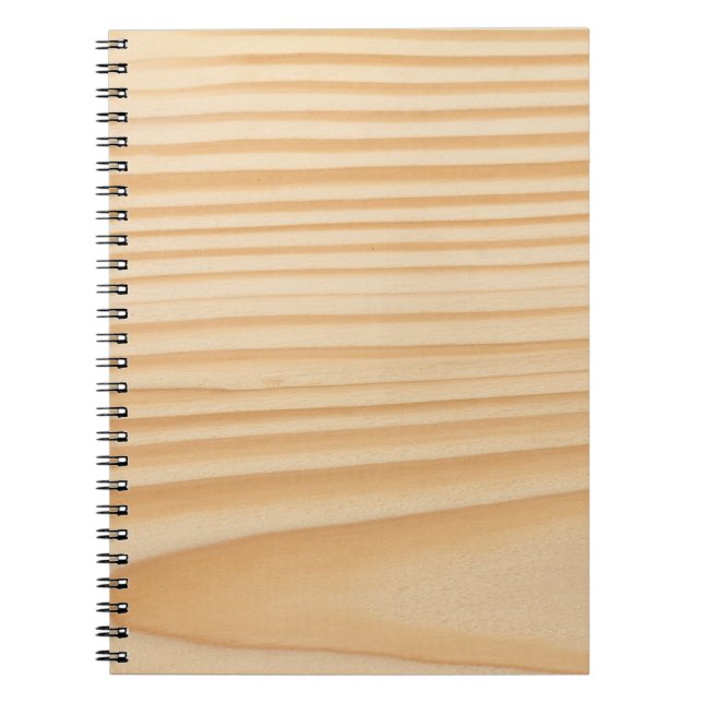 Wood plank pattern notebook (Front)