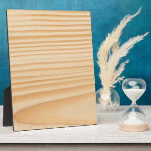 Wood plank pattern plaque