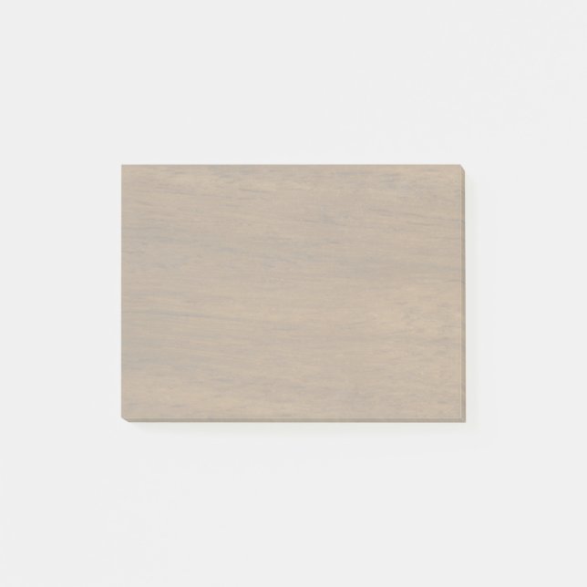 Wood Plank Plain Texture Lumber Post-it Notes (Front)