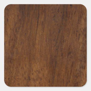 Wood Plank Plain Texture Lumber Square Sticker