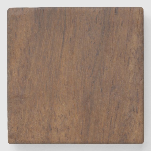 Wood Plank Plain Texture Lumber Stone Coaster (Front)