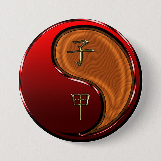 Wood Rat 7.5 Cm Round Badge (Front)