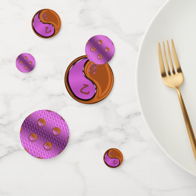 Wood Rooster Confetti (Group)