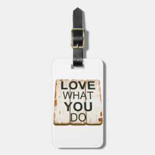 Wood Sign image for Luggage Tag