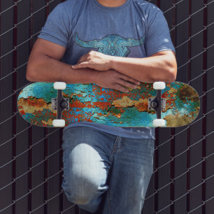 Wood skateboard