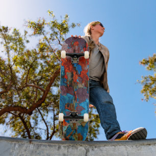 Wood skateboard. skateboard