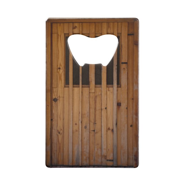 Wood Slats Beach Door Costa Brava Spain (Front)