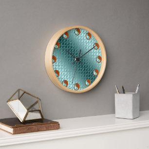 Wood Snake Clock