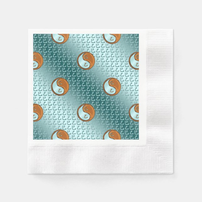 Wood Snake Napkin (Front)