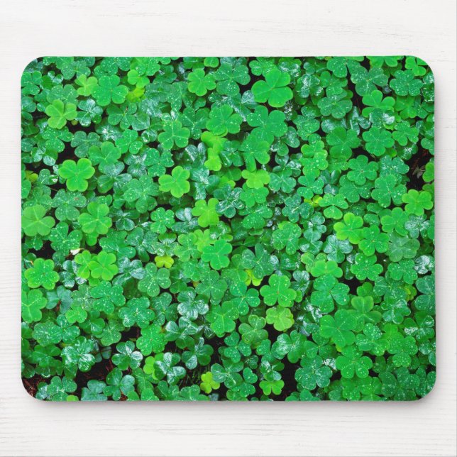 Wood Sorrel In Spring Mouse Pad (Front)