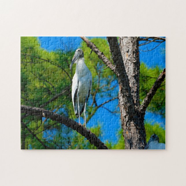 Wood Stork Florida Jigsaw Puzzle (Horizontal)