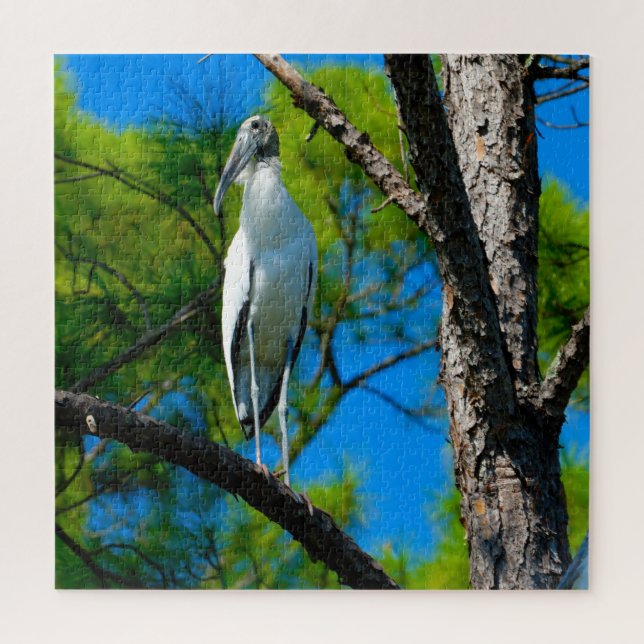 Wood Stork Florida Jigsaw Puzzle (Vertical)