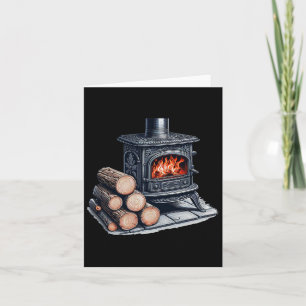 Wood Stove Card