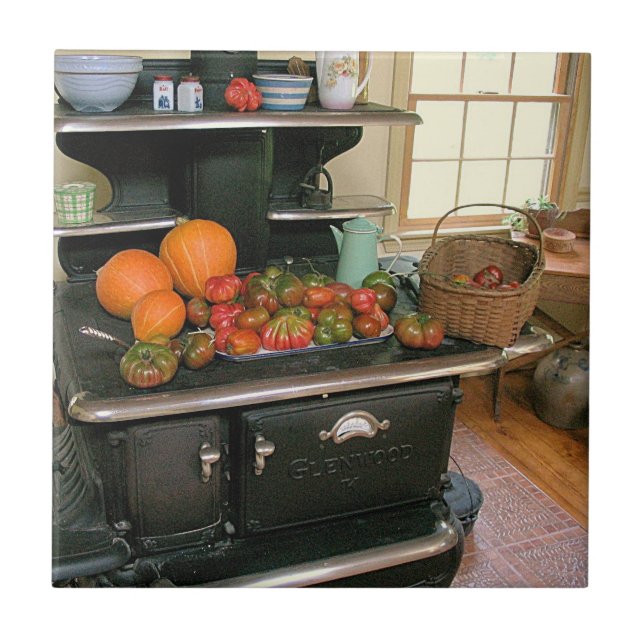 Wood Stove Tile (Front)