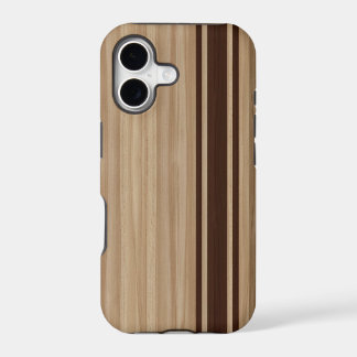 Wood Stripe iPhone 5 Case - Surfboard Style