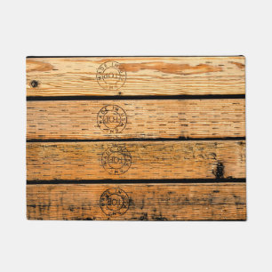 Wood Stripes Made in USA Doormat