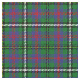 Wood Tartan Print Fabric
