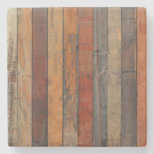 Wood Texture Coaster