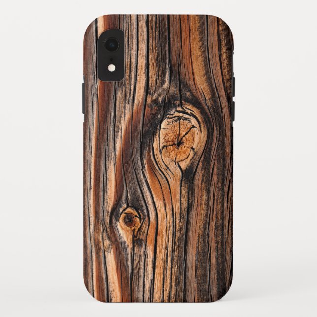 Wood Texture Cool Unique Case-Mate iPhone Case (Back)