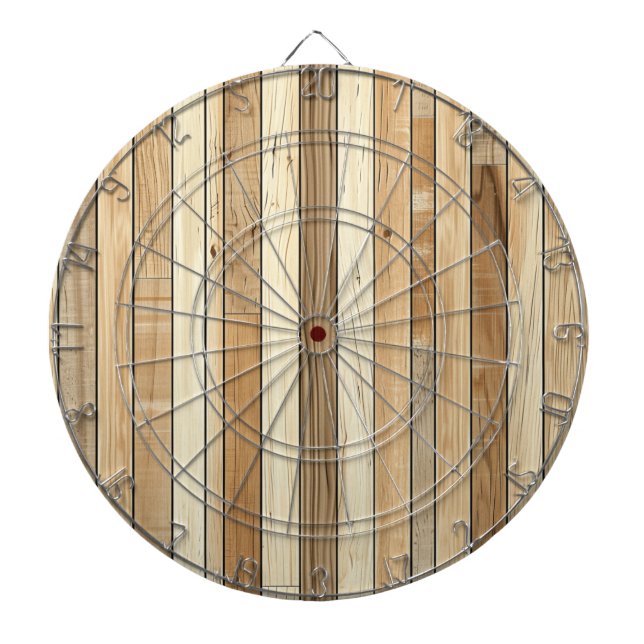 Wood Texture Dartboard (Front)