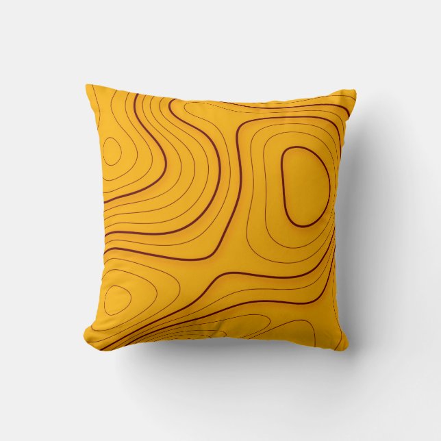 Wood texture, linear abstraction backgroundabstrac cushion (Front)