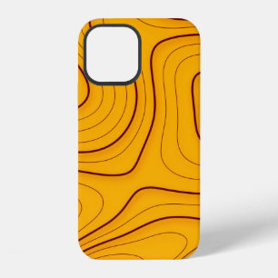 Wood texture, linear abstraction backgroundabstrac iPhone 12 case