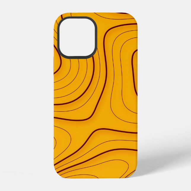 Wood texture, linear abstraction backgroundabstrac iPhone case (Back)