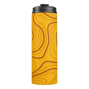 Wood texture, linear abstraction backgroundabstrac thermal tumbler