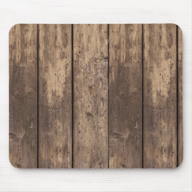 Wood Texture Mouse Pad (Front)