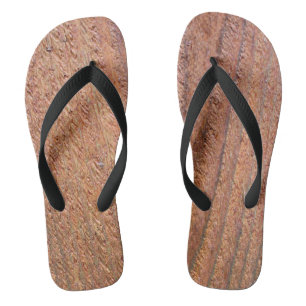 Wood Texture Thongs