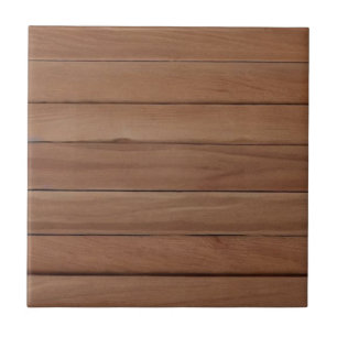 Wood thin planks ceramic tile