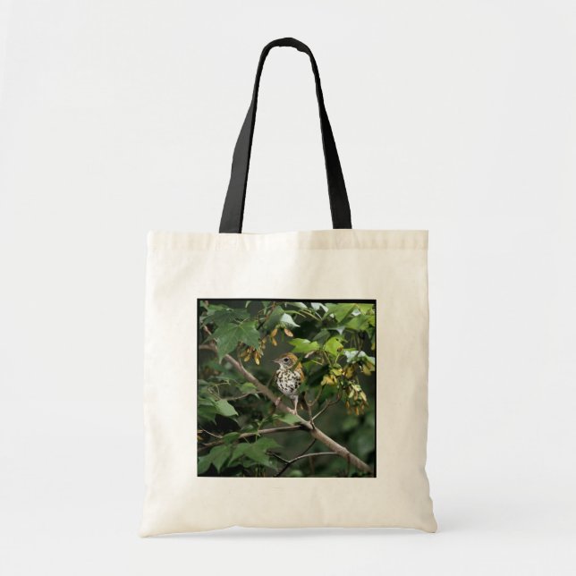 Wood Thrush Tote Bag (Front)
