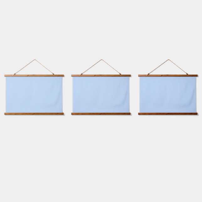 Wood Topped Wall Tapestry (Triple)