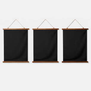 Wood Topped Wall Tapestry