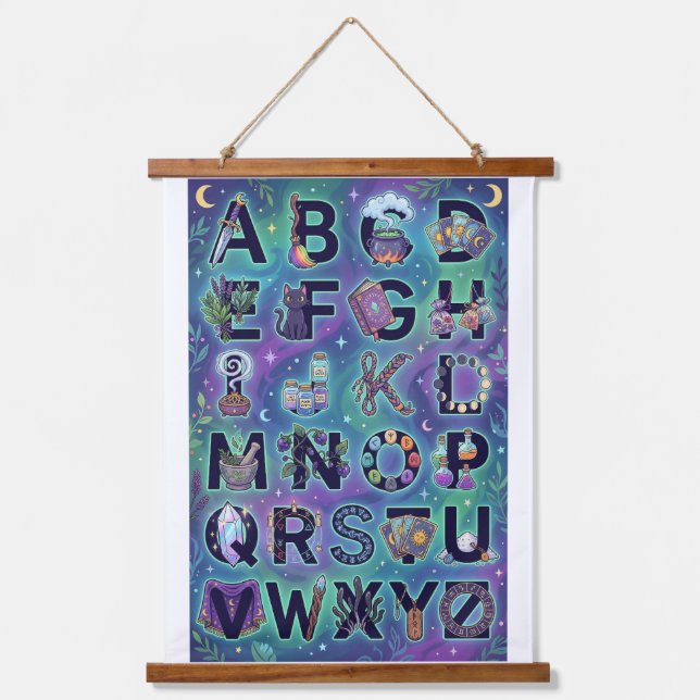 Wood Topped Wall Tapestry (Front)