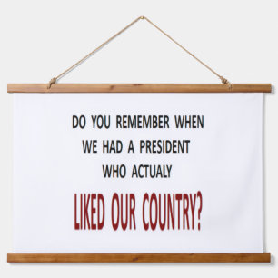 Wood Topped Wall Tapestry