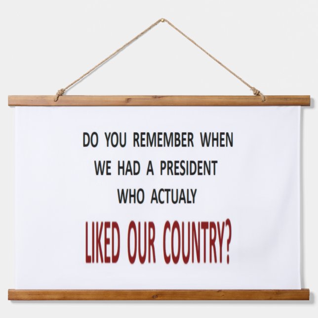 Wood Topped Wall Tapestry (Front)